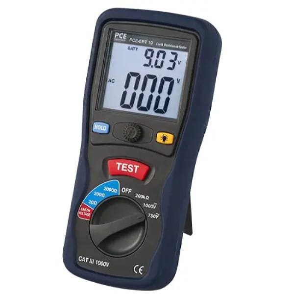 PCE Instruments PCE-ERT 10 Earth Resistance Tester