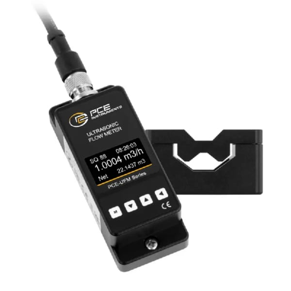 PCE Instruments PCE-UFM 4 Clamp-On Ultrasonic Flow Meter