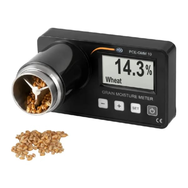 PCE Instruments PCE-GMM 10 Grain Moisture Meter for 18 Crops