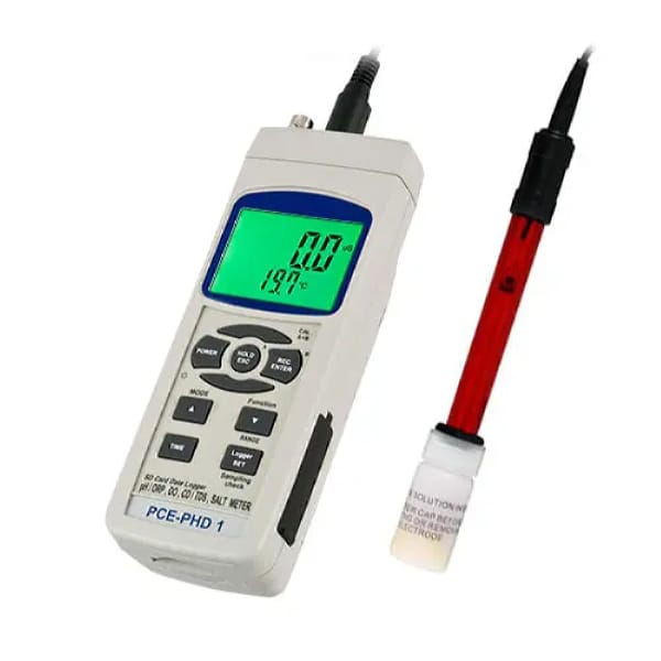 PCE Instruments PCE-PHD 1-R Redox Meter with SD Card Memory