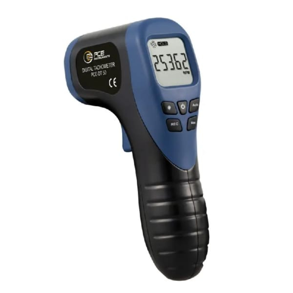 PCE Instruments PCE-DT 50 Hand Digital Laser Tachometer Up to 99,999 rpm