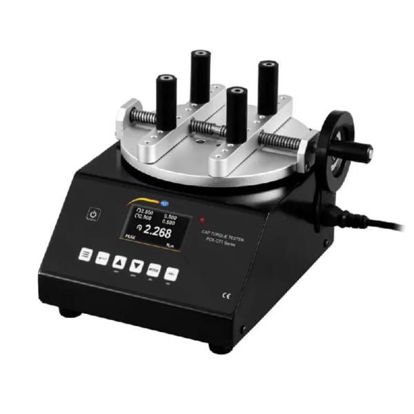 PCE Instruments PCE-CTT 5 Torque Meter for Drinking Bottles for Sample Sizes Up to 200 mm