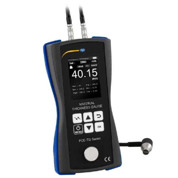PCE Instruments PCE-TG 150 F2.5 Ultrasonic Thickness Gauges with Data Memory