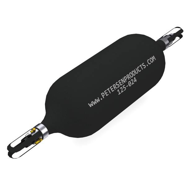 Petersen 125-024- Multi-Flex 24" Dia Inflatable Heavy Duty Pipe Plug with 3" By-Pass