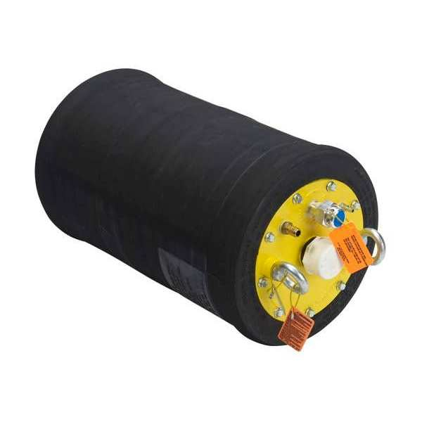 Petersen 130-220-2HP 16"-20" Dia Inflatable Municipal Style Pipe Plug, 2" MNPT Bypass