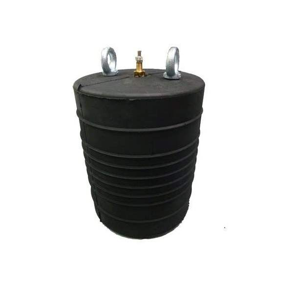 Petersen 137-008-M 5.6" - 8" Dia Inflatable Plumber Test Style Rubber Blocking Pipe Plug