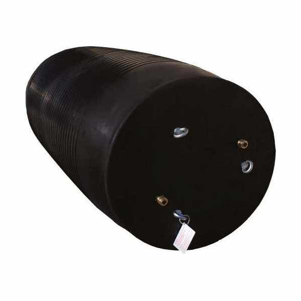 Petersen 137-040- 18.6"-40" Dia Inflatable Aramid Reinforced Rubber Blocking Pipe Plug