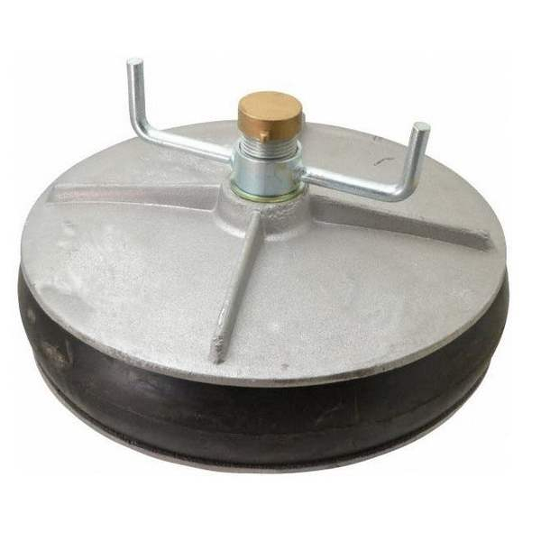 Petersen 141-0360- 34.5"-36.8" Dia Mechanical Hand Tight Pipe Plug, 2.0 BSPP