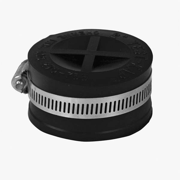 Petersen 142-9402- 142-94 Series Cap, Test, For Pipe Plugs, Hose Clamp Style, 2"