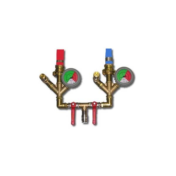 Petersen 162-1012-8015 Double Fitting Controller, Medium Pressure, 14.5 psi