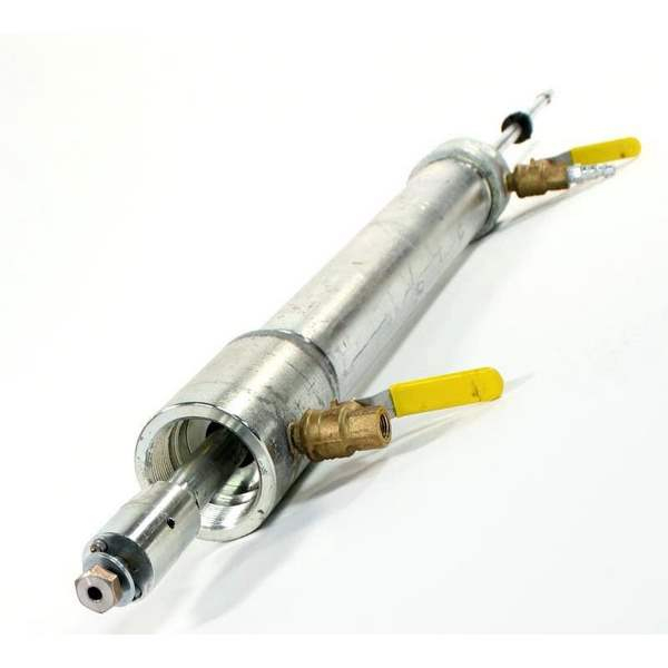 Petersen 262-2040-40 Pneumatic Hot Tapping Machine, 1/4" to 6" Capacity, 40" Overall Length