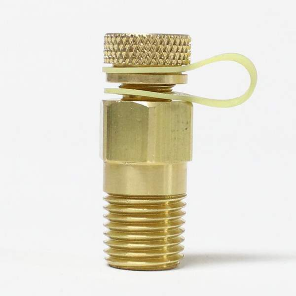 Petersen 310-100 - 310 Series Temperature Pressure Plug 1/4" MNPT x 1.5" L, Neoprene Seal