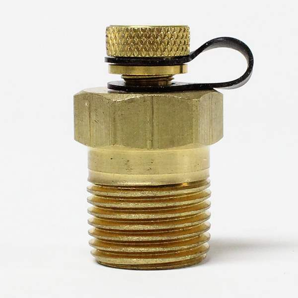 Petersen 310-700 - 310 Series Temperature Pressure Plug, 1/2" MNPT x 1.5" L, Neoprene Seal