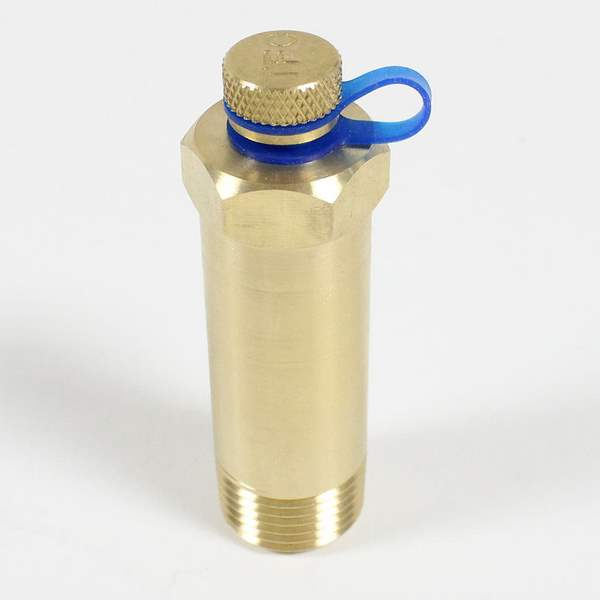 Petersen 310-710-XL 310 Series Temperature Pressure Plug, 1/2" MNPT x 3" L, Nordel Seal