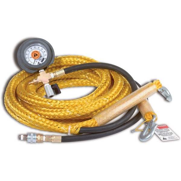 Petersen 924-2038-2020 Hose, Poly Lift Line, 3/8" x 20' with Gauge