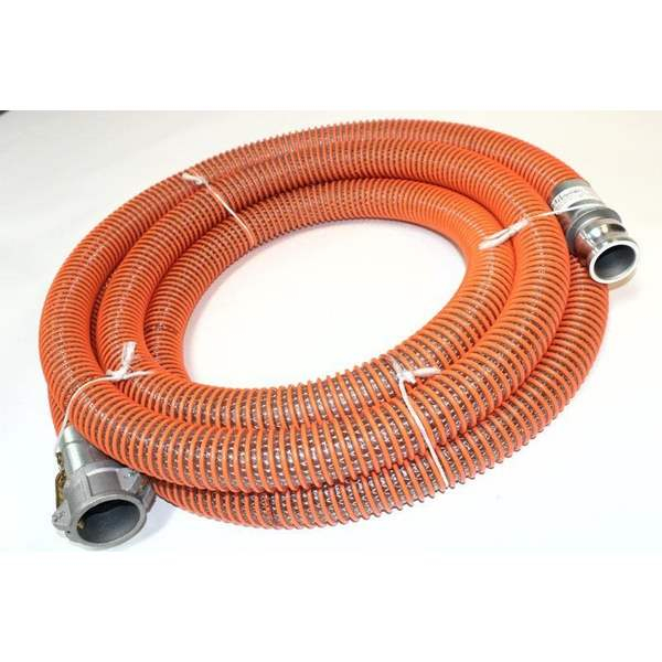 Petersen 936-2150-6024 Hose Assembly, Suction, 1.5" x 24', 150 Psi, 1.5" Cam & Groove