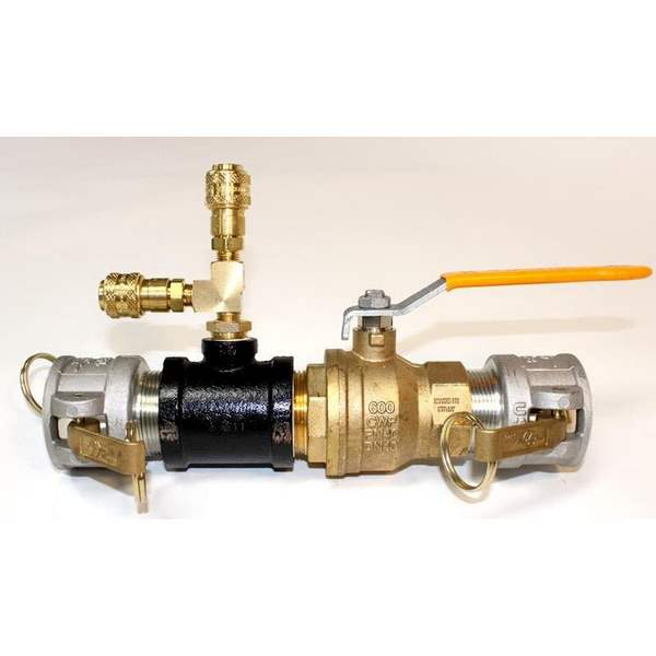 Petersen 936-2300-150 Pressure Monitoring Valve Assembly with 1.5" Cam & Groove