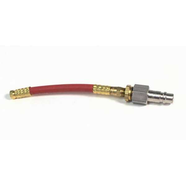 Petersen 936-7100-050 Adapter, Tire Valve Coupling To 1/2" Quick Disconnect Plug