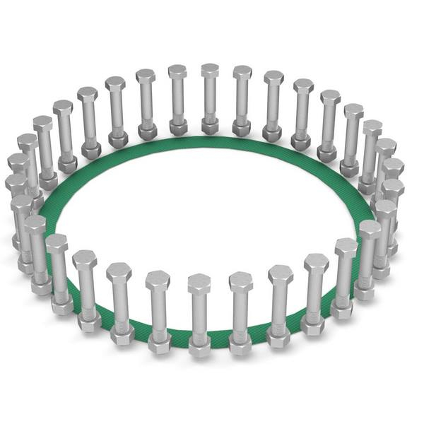 Petersen 936-8936- Hardware Kit, 36" x 150 Flange