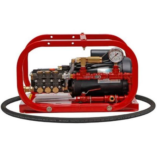 Petersen 938-27819-8 Hydrostatic Test Pump, Electric Style with Gauge