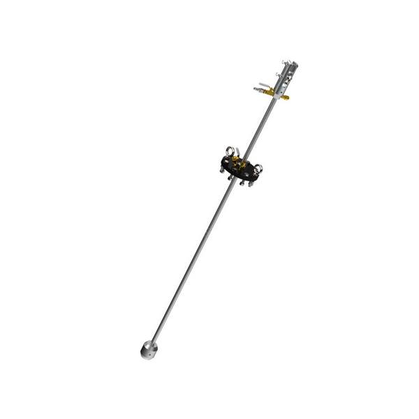 Petersen 939-3040-1072 Inflation Ram Assy, 1" Dia X 72" W/4" Flange Packing Seal