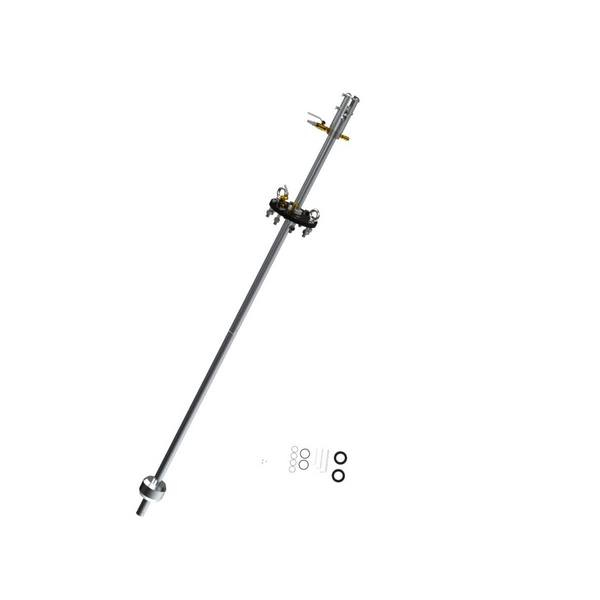 Petersen 939-3060-1996 Inflation Ram, 1.875" Dia X 96" Lg W/6" Flange Packing Seal