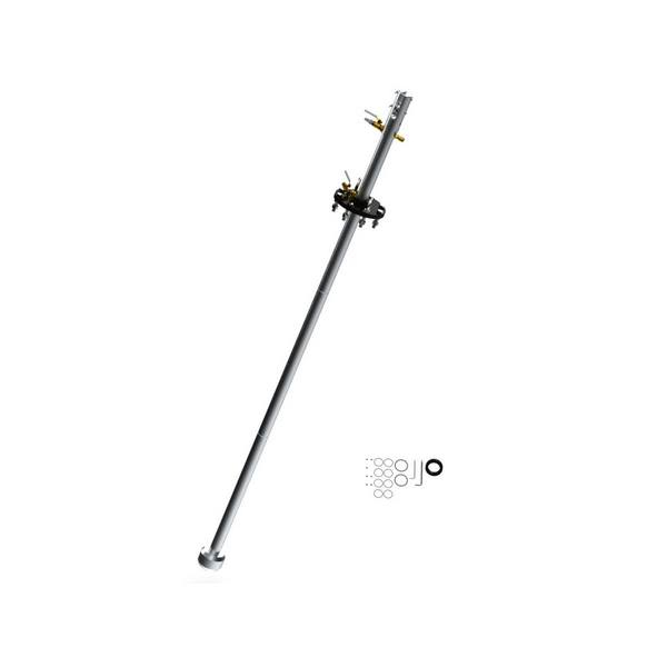 Petersen 939-3060-25108 Inflation Ram, 2.5" Dia X 108" Lg W/6" Flange Packing Seal