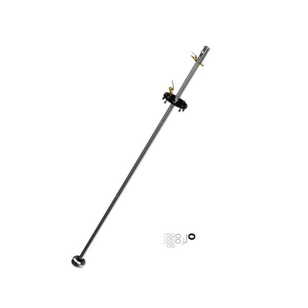 Petersen 939-3080-25132 Inflation Ram, 2.5" Dia X 132" Lg W/8" Flange Packing Seal