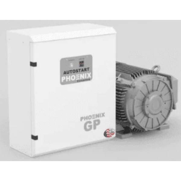 Rotary Phase Converters Phoenix Phase Converters PH030 5 HP Phase Converter, 230 Volts Input and 230 Volts Output, AutoStart with Load Detection and Auto-Off
