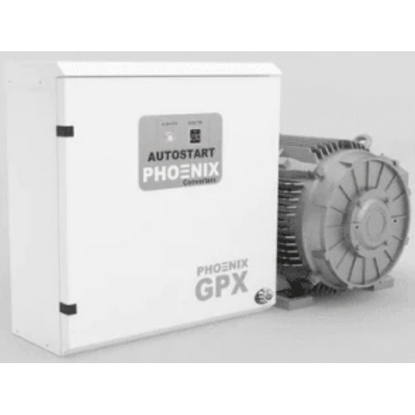 Rotary Phase Converters Phoenix Phase Converters PH038 50 HP Phase Converter, 230 Volts Input and 230 Volts Output, AutoStart with Load Detection and Auto-Off