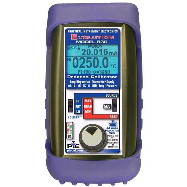 Calibrators PIE PIE 830 Multifunction Diagnostic Dual Channel Calibrator with Test Leads and NIST Cert.