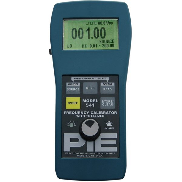 PIE PIE 541 Frequency Calibrator with Totalizer with Carrying Case, Test Leads and NIST Cert.