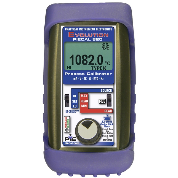 PIE PIE 820 Multifunction Single Channel Calibrator with Rubber Boot and NIST Cert.