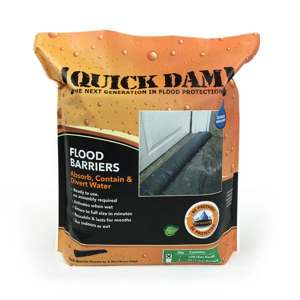 Quick Dam QD610-1 10ft Flood Barrier, Pack of 1