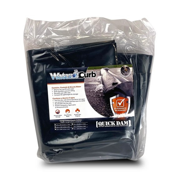Quick Dam QDWC1010 10in x 10ft Water Curbs
