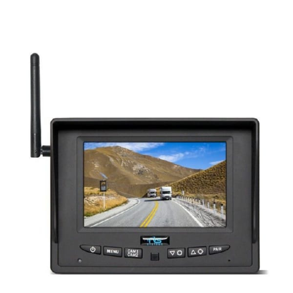 Rear View Safety RVS-25WM Simplesight 5" LED Wireless Dual Channel Monitor