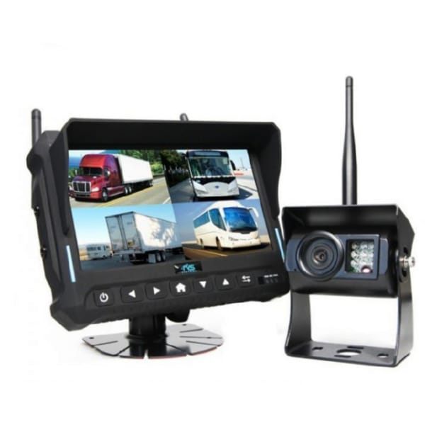 Rear View Safety RVS-4CAM Wireless Backup Camera System 7" QV Monitor w/DVR, Backup Camera, RVS-Mount
