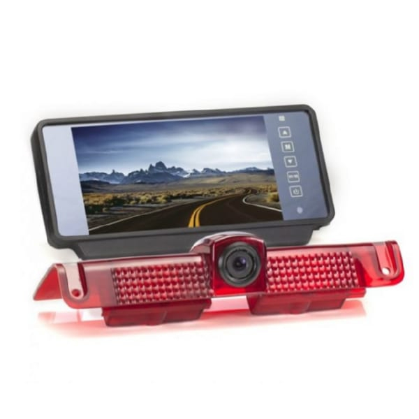 Rear View Safety RVS-913619N-NM Backup Camera System for Chevrolet Express Vans w/ 7" Replacement Mirror Monitor, Camera, 33ft Cable