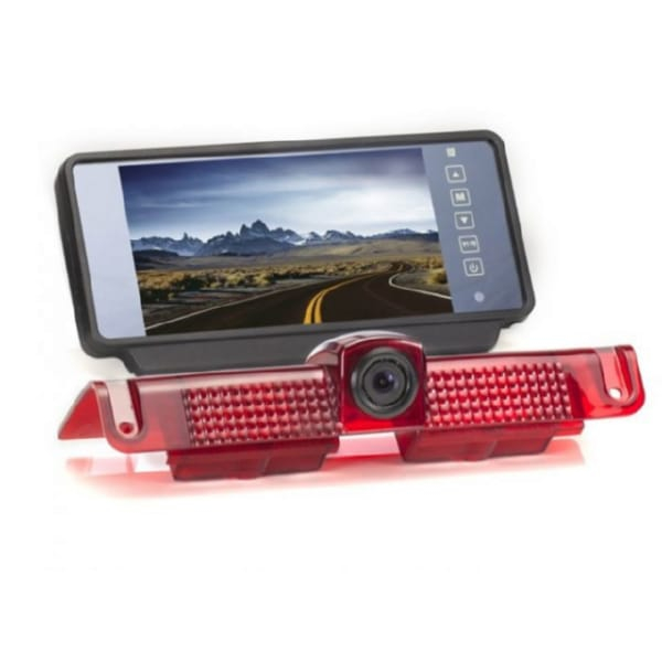 Rear View Safety RVS-913S619P-NM Backup Camera System w/ 7" Clip-on Mirror Monitor, Chevy Savana Camera, 33ft Cable