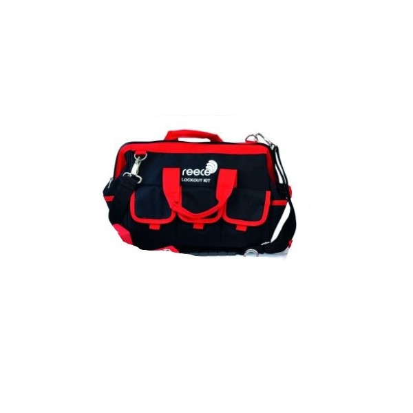 Reece Safety LOCKBAG02 Large Red Lockout Tool Bag