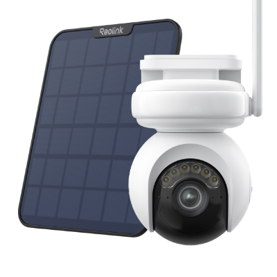 Reolink Reolink Altas PT Ultra + Reolink Solar Panel 2 (B) Altas PT Ultra 4K Continuous Recording Battery Camera with Black Solar Panel (6W), WiFI-6, Color X