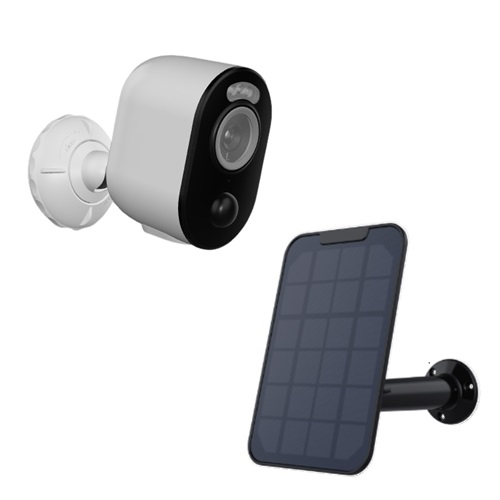 Reolink Argus 3 Pro (5MP, White) + Solar Panel (Black) Argus 3 Pro 2K Wireless Spotlight Security Camera in White with Black Solar Panel (3W)