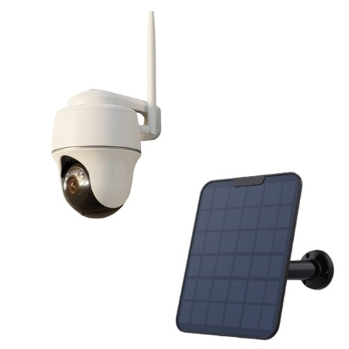 Reolink Argus PT Ultra + Solar Panel 2 (Black) Argus PT Ultra 4K Wireless Pan & Tilt Standalone Camera with Spotlights, Black Solar Panel (6W)