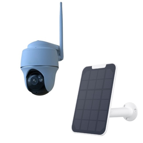 Reolink Argus PT (5MP, White) + Solar Panel (White) Argus PT 2K+ Super High Definition Wireless White Solar Battery Camera with Pan & Tilt, White Solar Panel (3W)