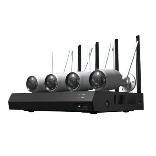 Reolink RLK12-800WB4 1-Pack RLK12-800WB4 All-Powerful 4K Security Kit with Next-Gen Wi-Fi 6