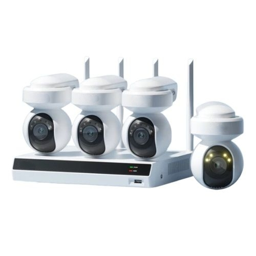 Reolink RLK12-800WPT4 1-Pack RLK12-800WPT4 4K Wi-Fi 6 Pan-Tilt Surveillance System for 24/7 All-Round Protection