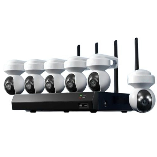 Reolink RLK12-800WPTZ4 6-Camera Bundle RLK12-800WPTZ4 Smart 4K Wi-Fi 6 Camera System with Auto Tracking, 6 Cameras