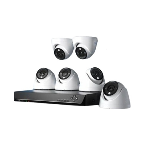 Reolink RLK16-833D8-A 6-Camera Bundle RLK16-833D8-A Smart 4K Power Over Ethernet (PoE) Camera System with Color Night Vision & 3X Optical Zoom, 6 Cameras