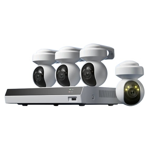 Reolink RLK8-800PT4 1-Pack RLK8-800PT4 4K PoE PT Outdoor Surveillance System with White Network Video Recorder (NVR)
