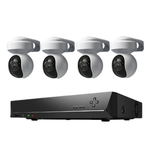 Reolink RLK8-800PT4 (Black NVR) Bundle RLK8-800PT4 4K PoE PT Outdoor Surveillance System with Black Network Video Recorder (NVR)